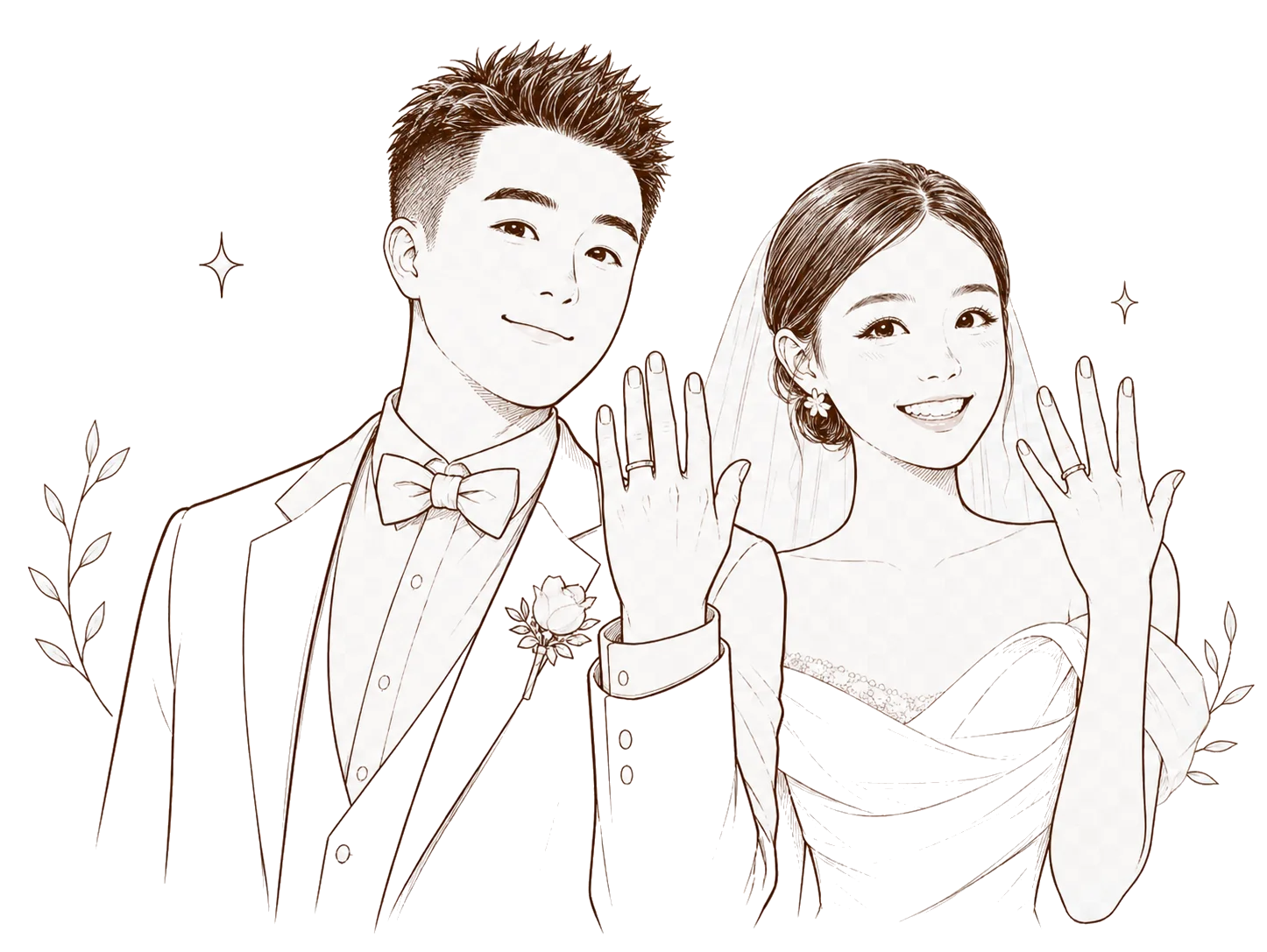 新人线稿插画